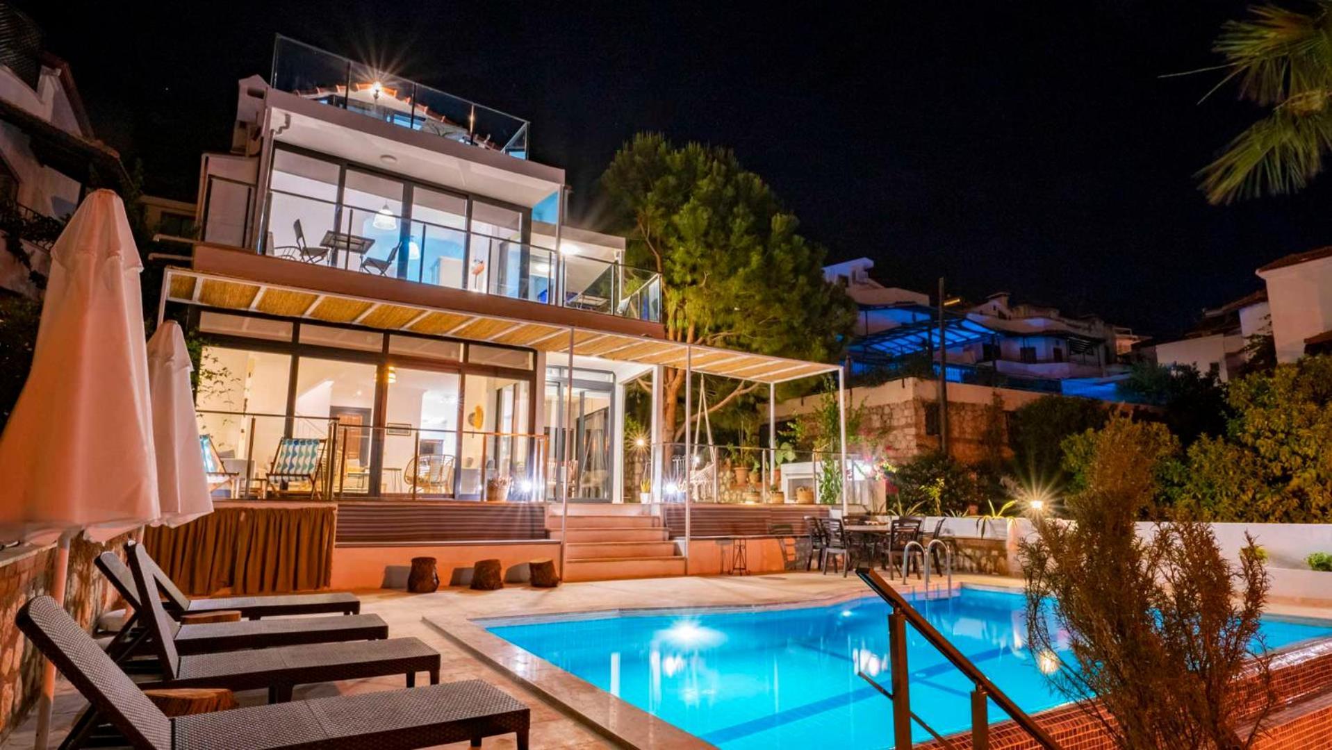 Villa Serefe Kaş Luaran gambar